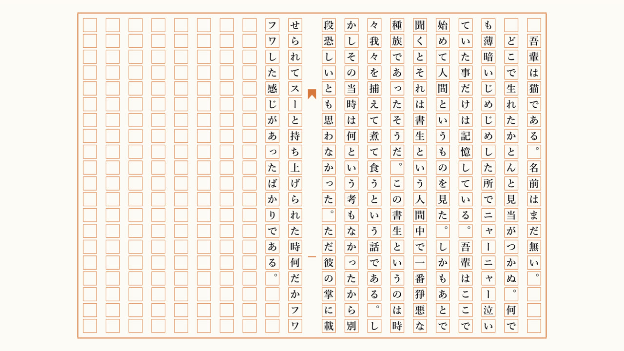 Sheet with text